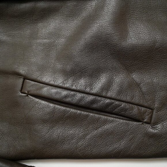 Vintage BOSS By Hugo Boss "Caris" Leather Jacket - Picture 8 of 16